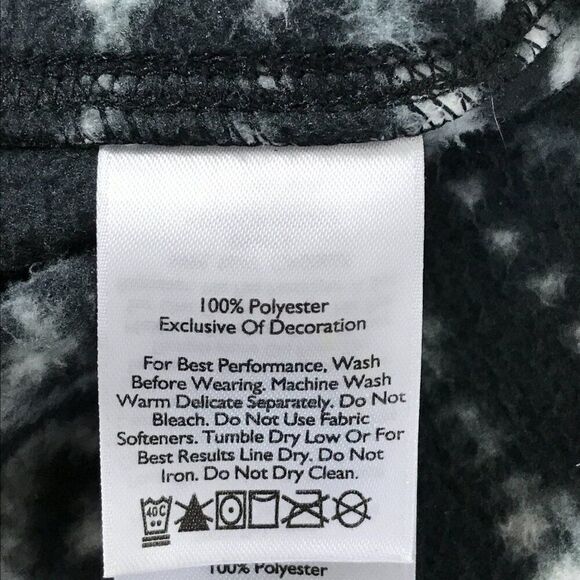 Eddie Bauer 1/4 Zip Fleece Pullover Women's XL Sweater Outdoor Winter Aztec Geo - Picture 10 of 11